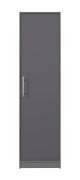 Armoire Hannut 42 anthracite | 190 x 50 x 56 cm | Rangement compact et moderne
