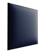 Panneaux rembourrés, lot de 10, Couleur : Anthracite, Revêtement : Similicuir, dimensions : 30 x 30 cm