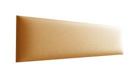 Panneaux rembourrés, lot de 10, couleur : orange, housse : similicuir, dimensions : 38 x 15 cm