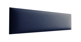 Panneaux rembourrés, lot de 10, Couleur : Anthracite, Revêtement : Similicuir, dimensions : 38 x 15 cm