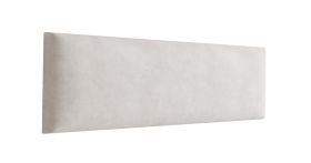 Panneaux rembourrés, lot de 10, Couleur : Beige, Revêtement : Velours, dimensions : 38 x 15 cm