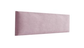 Panneaux rembourrés, lot de 10, Couleur : Rose, Revêtement : Velours, dimensions : 38 x 15 cm