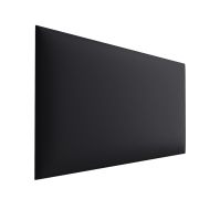 Panneaux rembourrés, lot de 10, Couleur : Noir, Revêtement : Similicuir, dimensions : 38 x 30 cm