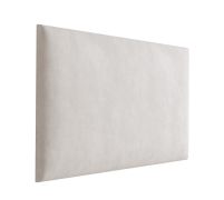 Panneaux rembourrés, lot de 10, Couleur : Beige, Revêtement : Velours, dimensions : 38 x 30 cm