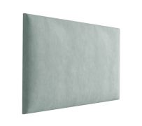 Panneaux rembourrés, lot de 10, Couleur : Vert clair, housse : velours, dimensions : 38 x 30 cm