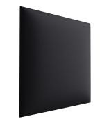 Panneaux rembourrés, lot de 10, Couleur : Noir, housse : similicuir, dimensions : 38 x 40 cm