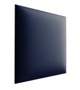 Panneaux rembourrés, lot de 10, Couleur : Anthracite, housse : similicuir, dimensions : 38 x 40 cm