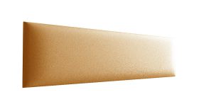 Panneaux rembourrés, lot de 10, couleur : orange, housse : similicuir, dimensions : 40 x 15 cm