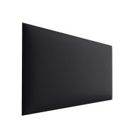 Panneaux rembourrés, lot de 10, Couleur : Noir, Revêtement : Similicuir, dimensions : 40 x 30 cm