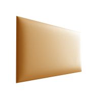 Panneaux rembourrés, lot de 10, couleur : orange, housse : similicuir, dimensions : 40 x 30 cm