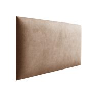 Panneaux rembourrés, lot de 10, couleur : marron, revêtement : velours, dimensions : 40 x 30 cm