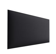 Panneaux rembourrés, lot de 10, Couleur : Noir, Revêtement : Similicuir, dimensions : 50 x 30 cm