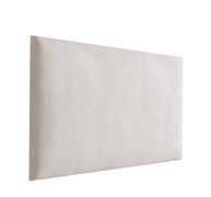Panneaux rembourrés, lot de 10, Couleur : Beige, housse : velours, dimensions : 50 x 30 cm