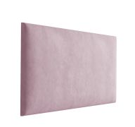 Panneaux rembourrés, lot de 10, Couleur : Rose, housse : velours, dimensions : 50 x 30 cm