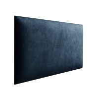 Panneaux rembourrés, lot de 10, Couleur : Bleu foncé, housse : velours, dimensions : 50 x 30 cm