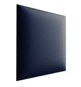Panneaux rembourrés, lot de 10, Couleur : Anthracite, Housse : Similicuir, dimensions : 50 x 40 cm