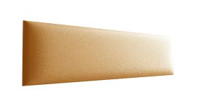 Panneaux rembourrés, lot de 10, couleur : orange, housse : similicuir, dimensions : 60 x 15 cm