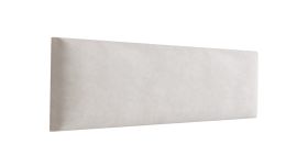 Panneaux rembourrés, lot de 10, Couleur : Beige, Revêtement : Velours, dimensions : 60 x 15 cm