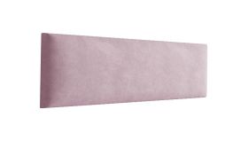 Panneaux rembourrés, lot de 10, Couleur : Rose, Revêtement : Velours, dimensions : 60 x 15 cm