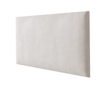 Panneaux rembourrés, lot de 10, Couleur : Beige, Revêtement : Velours, dimensions : 60 x 30 cm
