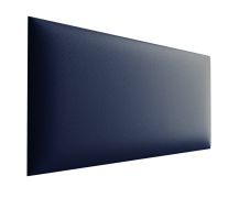 Panneaux rembourrés, lot de 10, Couleur : Anthracite, Revêtement : Similicuir, dimensions : 70 x 30 cm