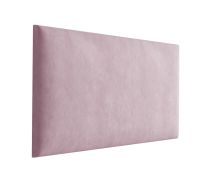 Panneaux rembourrés, lot de 10, Couleur : Rose, Revêtement : Velours, dimensions : 70 x 30 cm