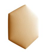Panneaux rembourrés, lot de 10, couleur : orange, housse : similicuir, dimensions : 35 x 40,5 cm
