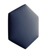 Panneaux rembourrés, lot de 10, Couleur : Anthracite, Housse : Similicuir, dimensions : 35 x 40,5 cm