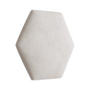 Panneaux rembourrés, lot de 10, Couleur : Beige, Revêtement : Velours, dimensions : 35 x 40,5 cm