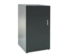 Abri pour poubelles 1-volet - Couleur: anthracite, Largeur: 69,5 cm, Hauteur: 120 cm, Profondeur: 80 cm