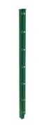 Poteau de clôture mod. A, Finition: Revêtement vert, Pour hauteur de clôture: 103 cm, Longueur: 150 cm, Points de fixation: 6