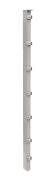Poteaux de clôture Mod. P, Finition: galvanisé, Pour hauteur de porte: 143 cm, Longueur: 148,5 cm, Points de fixation: 8