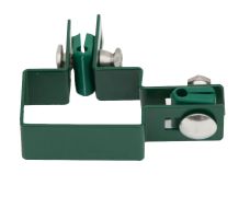 Équerre d'angle pour poteau mod. U, Couleur: vert