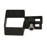 Pince d'extrémité pour poteau mod. U, Couleur: noir antique