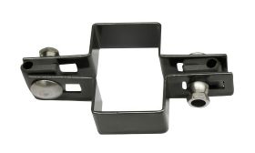 Agrafe de raccordement pour poteaux mod. U, Couleur: anthracite