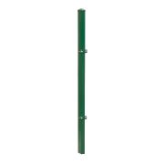 Poteaux de clôture Mod. U, Finition:   Revêtement vert, Pour hauteur de porte: 163 cm, Longueur: 220 cm, Points de fixation: 3