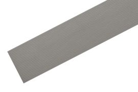 Bande brise-vue Sabrina pour clôtures à double fil- & clôtures décoratives, Couleur: Gris clair, Construction: 800g/m²