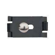 Raccord pour treillis métallique, forme plate, Finition : revêtement anthracite