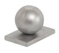 Capuchon en aluminium avec bille pour mod. U & Objekt, Couleur: alu naturel