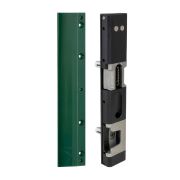 Ouvre-porte électrique pour portails à cadre tubulaire, Couleur: vert