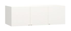 Elément haut Aenna, Couleur : Blanc, poignées : Blanc, Dimensions : 50 x 151 x 60 cm