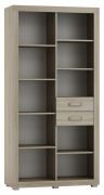 Étagère Lorengau 25 | Finition Chêne Sonoma | 202 x 100 x 40 cm | Design moderne et chaleureux