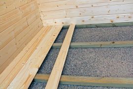 Plancher pour abris de jardin Sonora et Sonnenstrahl