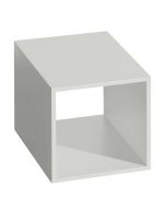 Compartiment petit Jakob, couleur : Gris - 37 x 37 x 42 cm (H x L x P)