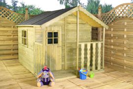 Maisonnette de jeux 6 Lea - Dimensions : 210 x 171 cm