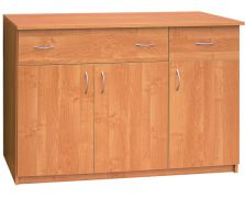 Commode Tandil 13, couleur : aulne - 82 x 135 x 40 cm (H x L x P)