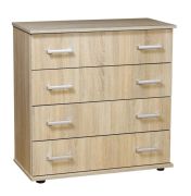 Commode Tandil 06, couleur : chêne Sonoma - 94 x 94 x 45 cm (H x L x P)