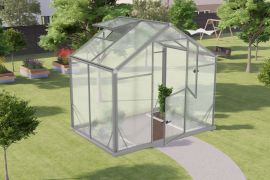 Serre Endivie L3, HKP 6 mm, Surface au sol : 3,10 m² - Dimensions : 150 x 220 cm (L x l)
