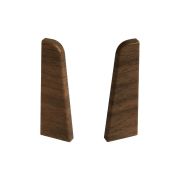 Embouts pour plinthes - Modèle: PARIS Aspect chêne, Dimensions: 60 x 17 mm, Pièces: 2