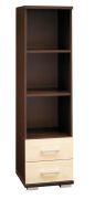 Étagère Trelew 21 | Wenge & Érable | 156 x 40 x 41 cm | Design moderne, rangement pratique
